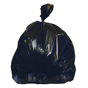 TOUGH GUY Sanitary Napkin Bags, 4 gal., Black, PK1000 H3417RK