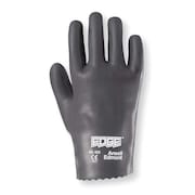 EDGE Nitrile Coated Gloves, Full Coverage, Gray, M, PR 40-105