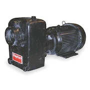 Dayton Self Priming Centrifugal Pump, 5 hp, 208 to 230/460V AC, 3 Phase, 88 ft Max Head 12N812