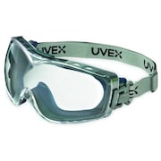 Honeywell Uvex Impact Resistant Safety Goggles, Clear Anti-Fog, Scratch-Resistant Lens, Uvex Stealth Series S3970DF