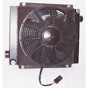 Akg Oil Cooler, 12 VDC, 4-50 GPM, 0.48 HP D30-12