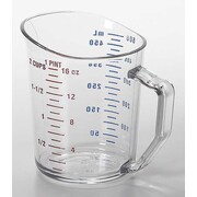 CAMBRO Liquid Measuring Cup, 1 Pint, Clear, PK12 CA50MCCW135