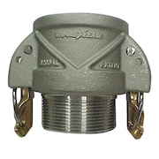 CONTINENTAL Coupler with Locking Arms, 4 x 4In, 250psi B400AL