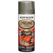 RUST-OLEUM 12 oz. Aluminum Engine Enamel 248949