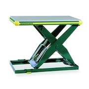SOUTHWORTH Scissor Lift Table, 2000 lb. Cap, 115V, 48"W, 48"L LL2.0-32.5-48x48 FS
