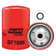 BALDWIN FILTERS Fuel Filter, 5 5/8 in Length, 3 11/16 in Outside Dia BF7886