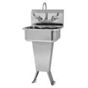 SANI-LAV Hand Sink, With Faucet, 19 In. L, 18 In. W 501FL