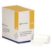 First Aid Only Gauze Roll, Sterile, White, 2 in. W H245