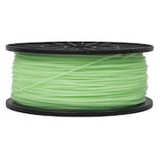 Monoprice Filament, PLA, Dark Green, Glow-in-Dark 11780