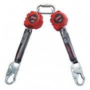 3M Protecta Self Retracting Lifeline, 6 ft., 310 lb. Weight Capacity, Red 3100412