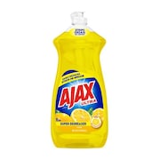 Ajax Dishwashing Detergent, 28 oz., Lemon, PK9 144673