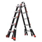 Little Giant Ladders Multipurpose Ladder, 90 Degrees , Extension, Scaffold, Staircase, Stepladder Configuration, 22 ft 15145-001