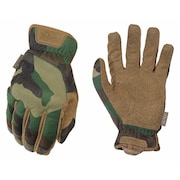 Mechanix Wear FastFit® Woodland Camo Tactical Glove, L, 9" L, PR FFTAB-77-010
