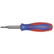 Westward Phillips, Slotted Bit 7 1/2 in, Drive Size: 1/4 in, 5/16 in , Num. of pieces:6 401L10