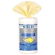 Scrubs Stainless Steel Cleaner Towel, 9.75 x 10.5", 6 Pack, 30 Wipes/ Pack 91930