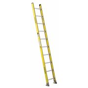 WERNER 10 ft. Straight Ladder, Fiberglass, 10 Steps 7110-1