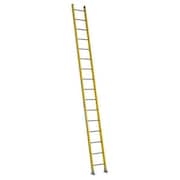 WERNER 16 ft. Straight Ladder, Fiberglass, 16 Steps 7116-1