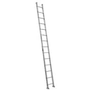 WERNER Straight Ladder, Aluminum, 375 lb Load Capacity 514-1