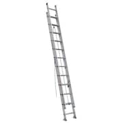 Werner Aluminum Extension Ladder, 250 lb Load Capacity D1324-2