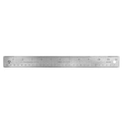 Westcott Ruler, Stainless Steel, 12 In 10415