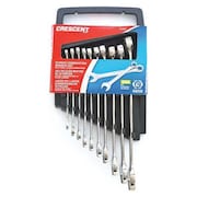Crescent 10 Piece 12 Point SAE Combination Wrench Set CCWS2-05