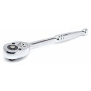 Crescent 3/8" Drive 72 Geared Teeth Release Ratchet, 3/8in., Polished Handle, Chrome plated CRW6N