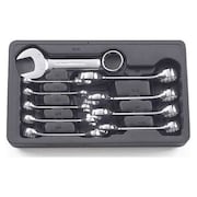 Gearwrench 10 Piece 12 Point Stubby Combination SAE Wrench Set 81905
