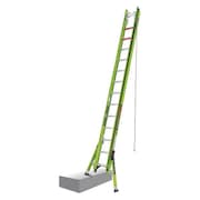Little Giant Ladders Fiberglass Extension Ladder, 375 lb Load Capacity 17628