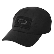 OAKLEY Baseball Hat, Cap, Blk, L/XL, 7-3/8 Hat Size 911444A-001-L/XL