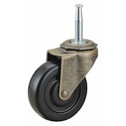 Zoro Select Stem Caster, Grip Neck, 2-1/2" Wheel Dia. 429H15