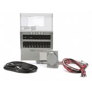 Reliance Controls Manual Transfer Switch, 125/250V, 30A 310CRK