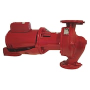 Bell & Gossett Hot Water Circulating Pump, 1/2 hp, 208-230/460VAC, 3 Phase, Flange Connection 1EF047LF