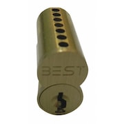 BEST Interchangeable Core, Satin Brass, Keyway Type F, 6 Pins 1C6F1606