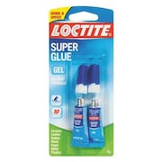 Loctite Glue Gel, 0.07 oz, Tube, 2 PK 1255800