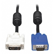 Tripp Lite DVI to VGA Cable, RGB, DVI-A, HD15 M/M, 6ft P556-006