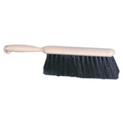Zoro Counter Brush, Plastic, Black, 8 in. Sweep, 5-1/4" L Handle, 8" L Brush, Black, Foam, 13.25" L Overall G4151196