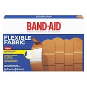 Band-Aid Bandages, 1" W, Fabric, PK100 4444