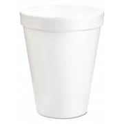 Dart Hot Cup 8 oz. White, Foam, Pk1000 8J8