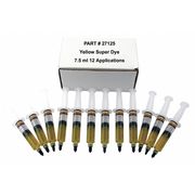 SUPERCOOL A/C Dye Syringes Refills, PK12 27125