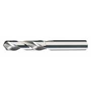 Cleveland Screw Machine Drill Bit, 27/64 in Size, 135  Degrees Point Angle, High Speed Steel, Bright Finish C70274