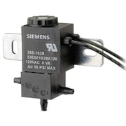 Siemens Solenoid Air Valve, 3-Way, 120VAC, 1-20 psi 265-1028