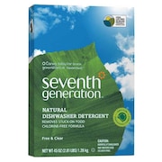 Seventh Generation Dishwashing Detergent, Unscented, PK12 SEV 22150