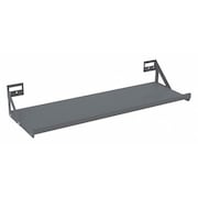 Akro-Mils Shelf for Lvd Panels, Gray, 35.63x12.75 30635GY