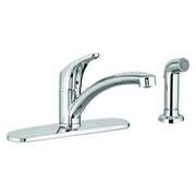 American Standard Manual, 8" Mount, 2 to 4 Hole Low Arc Kitchen Faucet 7074040.002