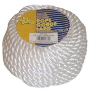 Zoro Select Rope, 50ft, Wht, 4000lb., Nylon 339-WA