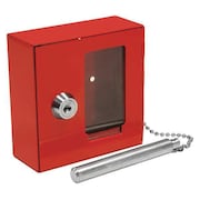 Barska Key Box, Steel, Enamel, 3-3/4inHx1inW AX11838