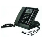 BITTEL Hospitality Telephone, Analog, Wall or Desk Black CGR-UNOV-MCC/UNOAS-10BA