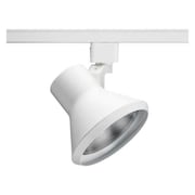 Juno Lighting Track Fixture, Flared Step, 75W, 120V R552 WH