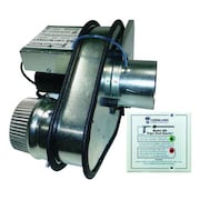 Tjernlund Products Dryer Booster Duct Fan, 60Hz, 120VAC, 50W LB2