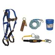 Condor Roofer's Fall Protection Kit, Size: Universal 45J298
